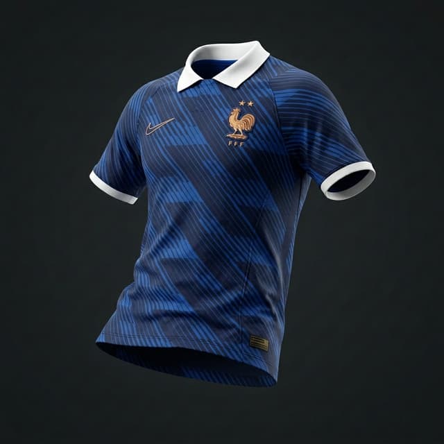 Camisa da Seleção da França - Copa 2026 Padrão Original 1:1